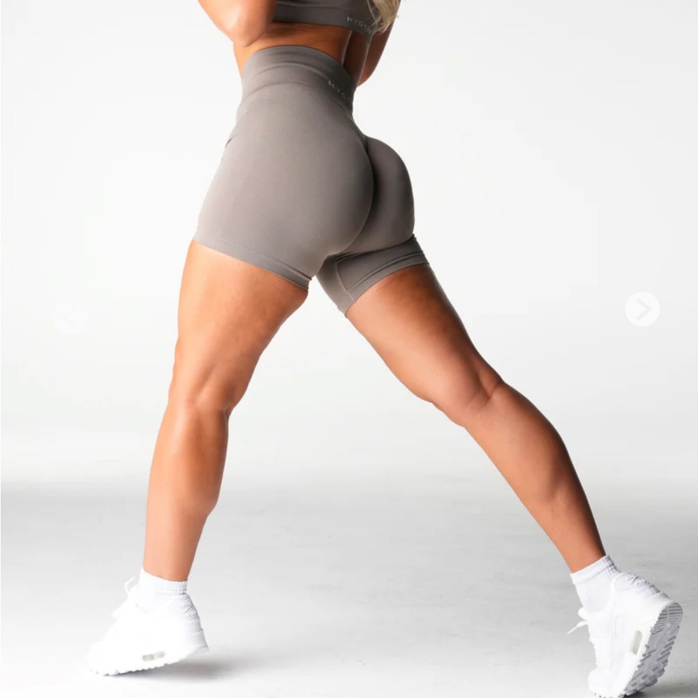 NVGTN Women's Taupe Tan Seamless Shorts